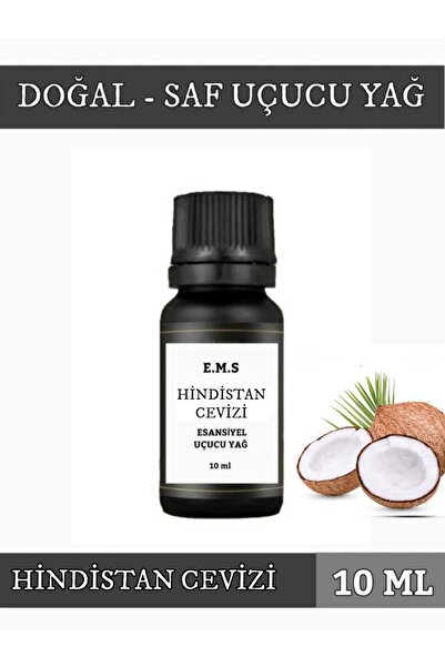 E.M.S AVM HİNDİSTAN CEVİZİ Esansiyel Uçucu Koku Yağı Buhurdanlık Yağı Difüzör...