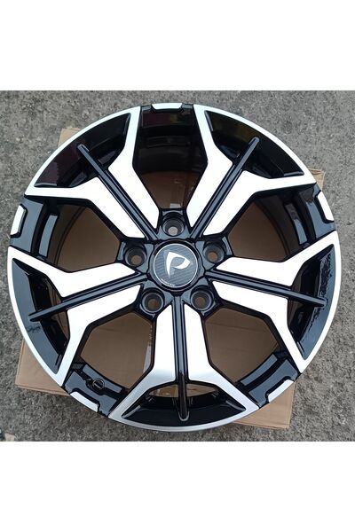 powcan Jant-6,5x16 5x114,3 16* Et: 38 Cb:66,1 Black Machıned Jant-4 Adet