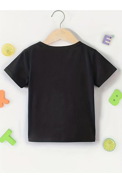 Let's Wear Сладка и модна тениска с графичен принт на еднорог за момичета