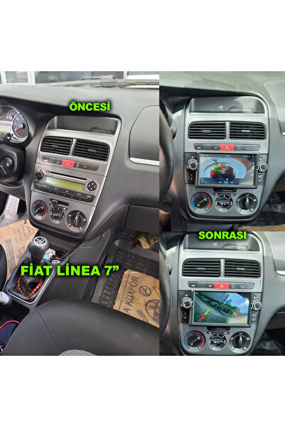 NAVMİNA Fiat Linea Punto 2006-2015 Uyumlu 7 Inç 2-32 Gb Multimedya