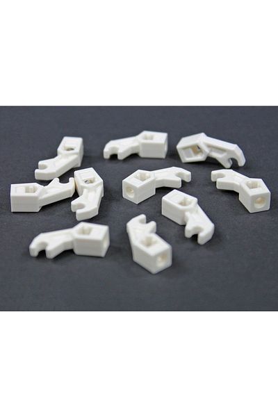 LEGO White Robot Arm - Custom Moc Minifigure Bionicle Mechanical, 2 Pieces Will Be Sent