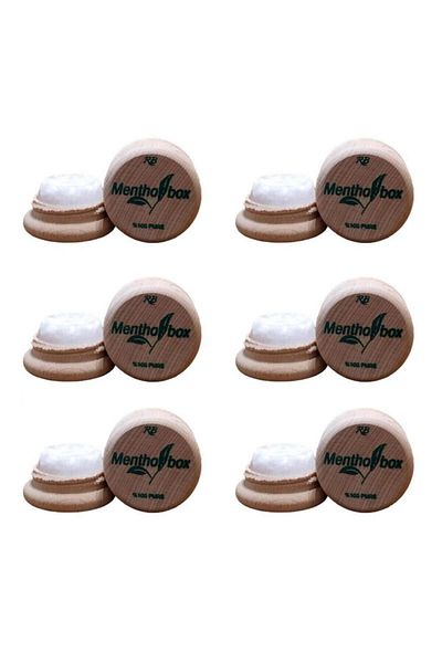 Mentholbox 6 g Menthol Stone - Spa and Massage Effect, 6 Pieces