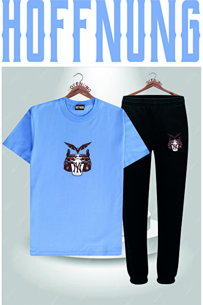 HOFFNUNG Повні штани Tisort Sort My Glass 2 Костюм з ручним друком з повними штанами