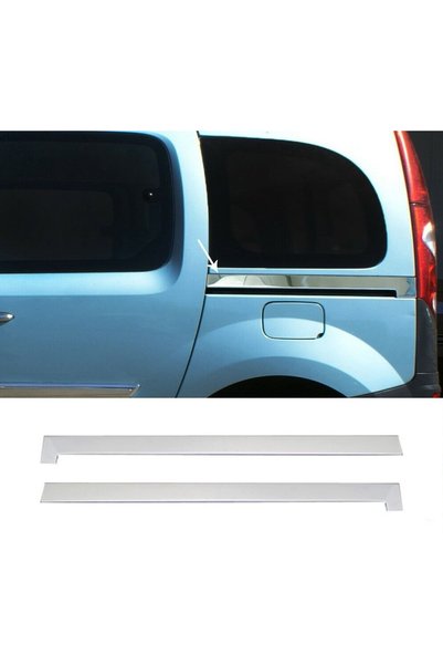 Genel Markalar Renault KANGOO Krom Sürgü Nikelajı 2 Parça 2008 ve üzeri P.ÇELİK