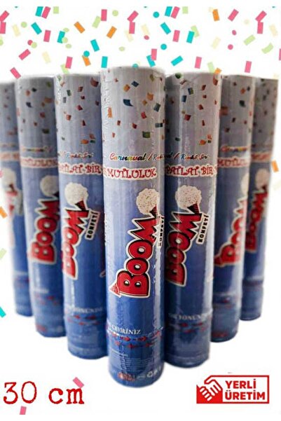 ELITETIME Konfeti Boom Karnaval Karışık 30cm Pk:1 Kl:100