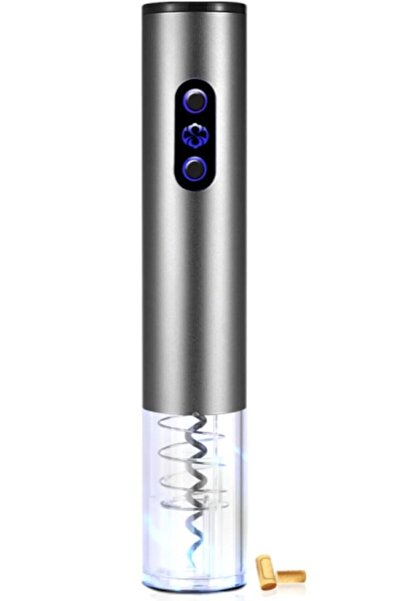 Edelvays Shop Elektrikli Tirbuşon Otomatik Şarap Açacağı / Led Işıklı Otomatik Şarap Şişesi Kiti Açacak