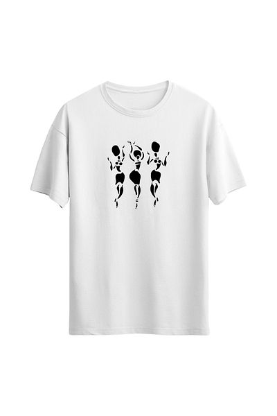 Açık Garaj Unisex Cultural Printed Regular T-shirt