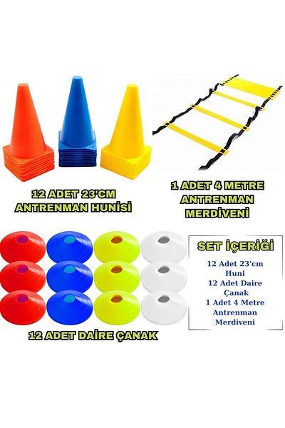 Mrt Training Set 4m Ladder 12 Pieces 23 Funnels 12 Pieces Bowl Set