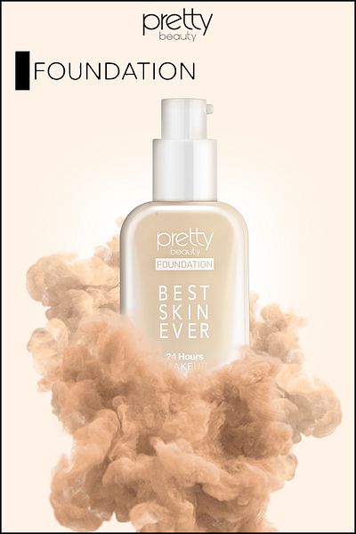 Pretty Beauty Best Skin Ever High Coverage Foundation No1
