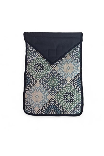 Hedea Blue Computer Sleeve - 25.5X35.5, 14 Inch Handmade