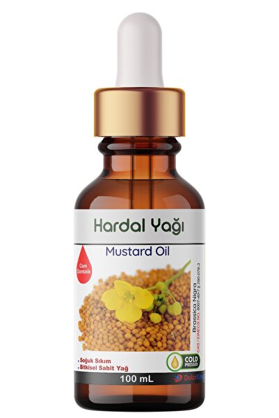 Dolar Kimya Hardal Yağı - 100 mL (Soğuk Sıkım Bitkisel Sabit Yağ,Buhardanlık ...