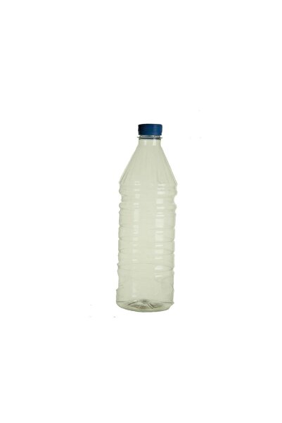 1001 Ambalaj Pet Şişe 500 ml Plastik Kilitli Kapaklı Şeffaf Yuvarlak Tabanlı ...