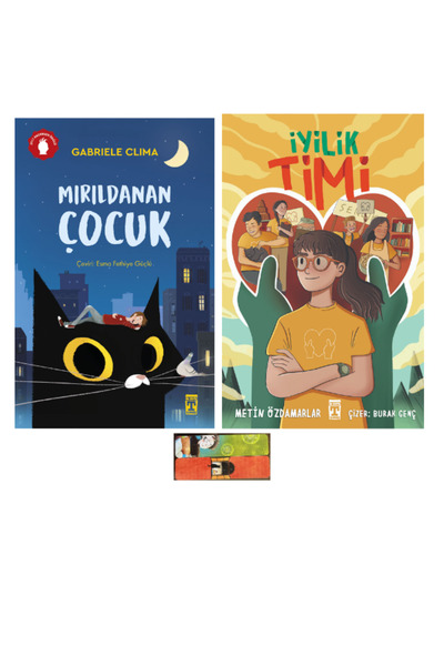 Genç Timaş İyilik Timi,Mırıldanan Çocuk set 2kitap-Metin Özdamarlar