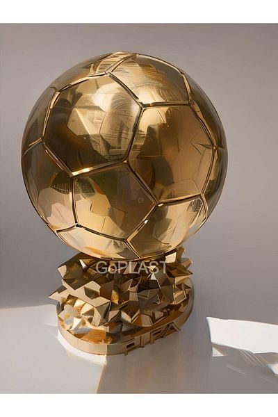 Goplast Premium Κούπα Messi Gold Balloon - 20 cm (400 γρ.)