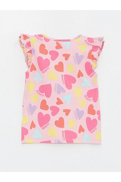 LC Waikiki LCW baby Crew Neck Baby Girl T-Shirt