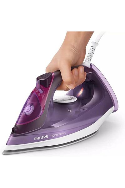 Philips Steam Iron -  200 g/min 2600W - 300ml - 50/60Hz - 3000 Series DST3041/36