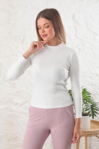 ESPİNA Bluză de damă cu gât țesut camisole