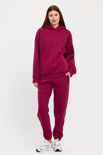 ESPİNA Women's Three Thread Fleece Oversize Tracksuit Set with Elastic Waist and Legs
