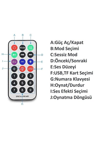 LV Oto/motorsiklet/ev S5 Mini Bass Amfi+kumanda