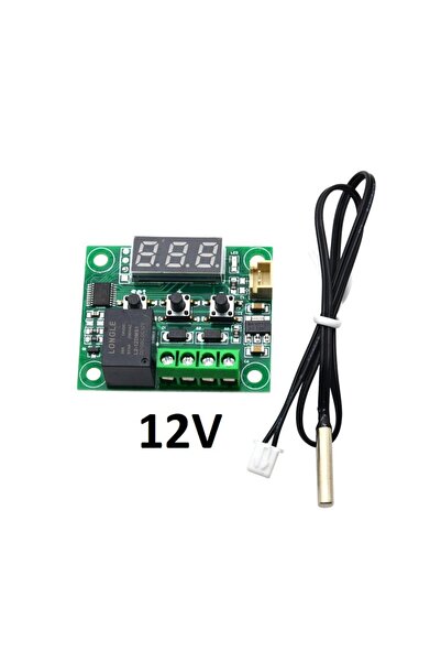 W1209 12V 10A Hassas Termostat