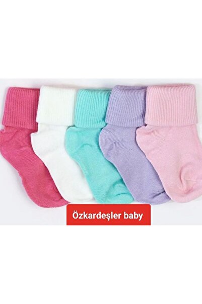 ÖZKARDEŞLER BABY Set of 5 Baby Curly Socks