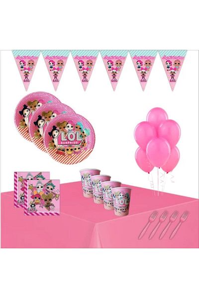 LOL Baby Birthday Party Set for 24 People