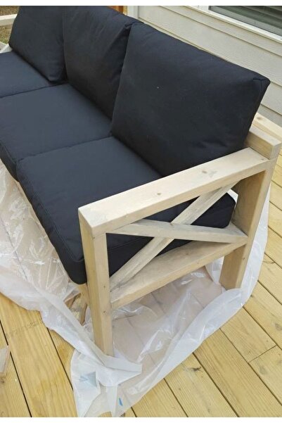 HİKİOE Ert Farm House Üçlü Koltuk