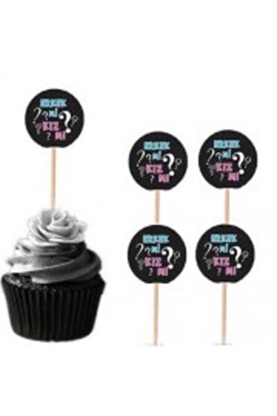 CAVAŞ sun hat Cinsiyet Belirleme Partisi Kız Mı ? Erkek Mi? 20 Li Sunum Kürdanı