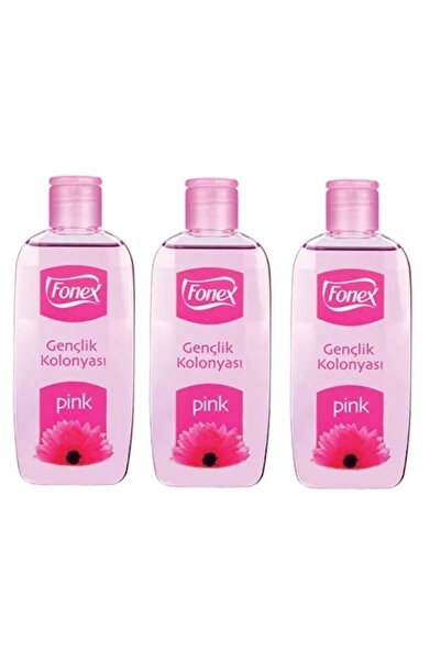 Fonex Gençlik Kolonyası Pink 160 Ml 3 Adet