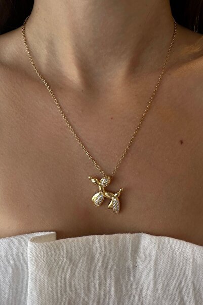 Okko Store Çelik Balon Köpek Kolye