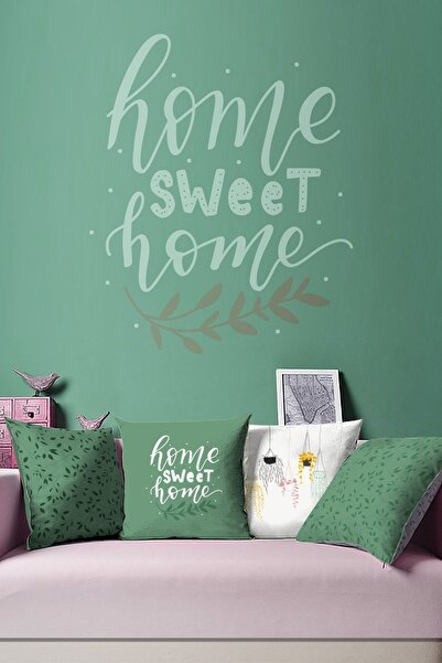 Moud's Dvostrana Štampano Zelena Sweet Home Serija Sa deznom Kombinacija od 4...