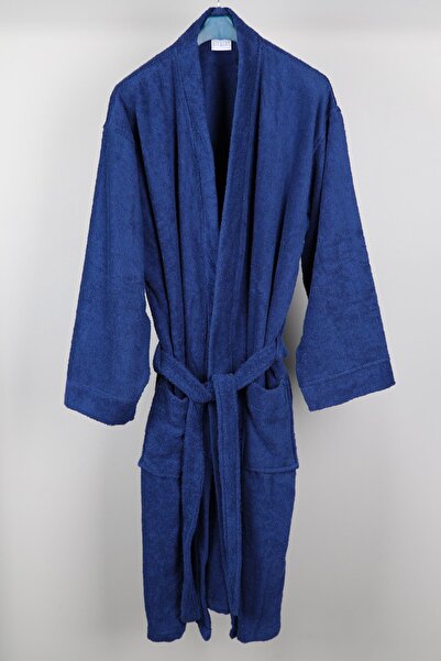 AİRYCOT Μπουρνούζι Unisex από 100% βαμβακερό Navy Blue