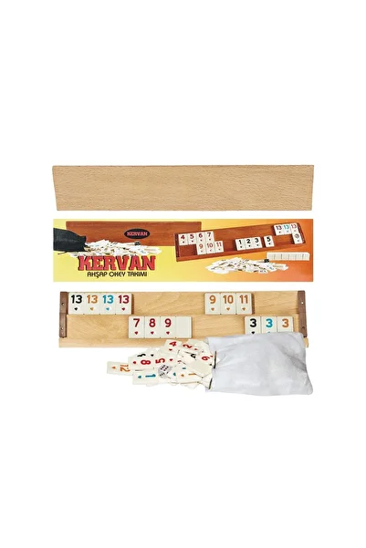 Sedef Okey Trenddünyası Kervan Tree Patterned Large Okey - Kod.1003