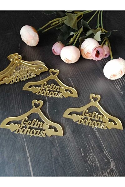 Genel Markalar Pleksi Gelin Bohçası Yazısı Bohça Süsü 5 Adet