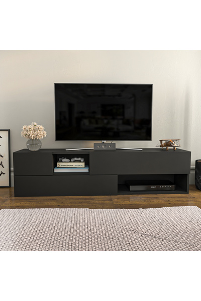 Decorotika MORTON TV ÜNİTESİ ANTRASİT