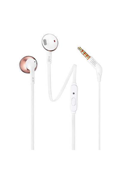 JBL سماعات أذن سلكية TUNE 205 - ذهبي وردي