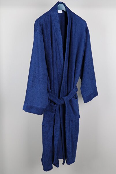 AİRYCOT Μπουρνούζι Unisex από 100% βαμβακερό Navy Blue