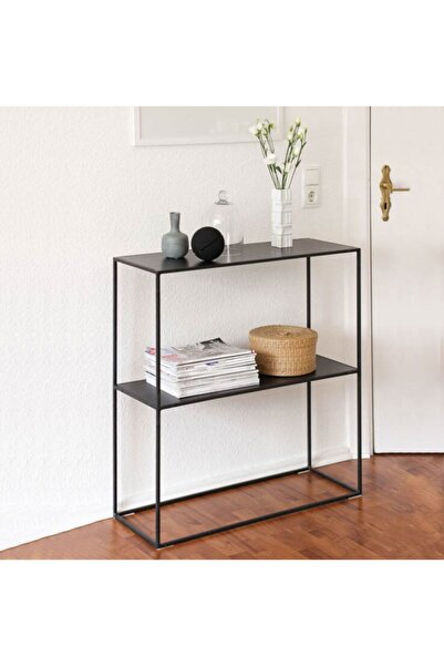 DEKOMODERN Orta Raflı Metal Konsol Ve Dresuar