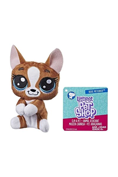 Littlest Pet Shop Miniş Mini Peluş E0135 E1943 Roxie Mcterrier