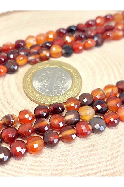 Yasamtohumu 6x4 мм плоский фасетний виріз браслет з агату - довжина 18 см (42...