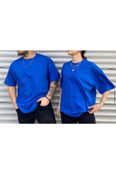 MEİLİFENG Unisex Oversize Lover Combination - Μπλουζάκι με λαιμόκοψη ποδηλάτο...