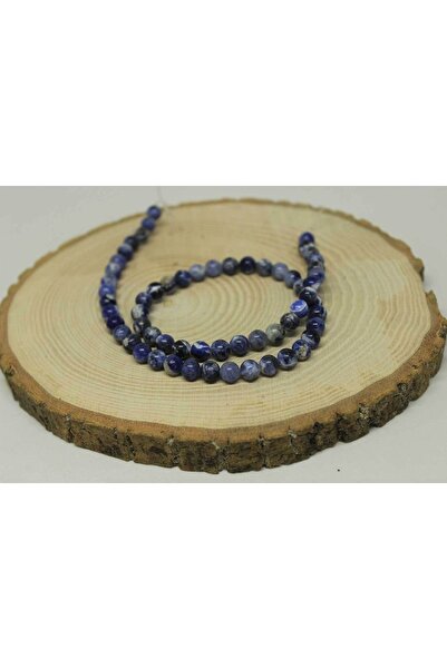Yasamtohumu 6mm sodalit Sa kamenčićima kraljevska polu-nizna narukvica - duži...