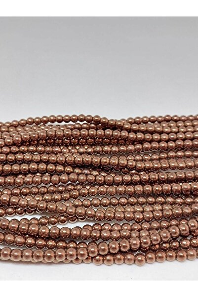 Yasamtohumu 3mm hematit narukvica, dužina polovine niza - 17cm dužina (35600)