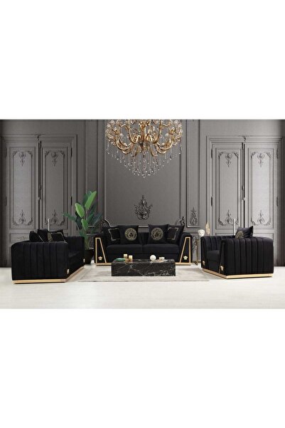 ÇINAR MOBEL Versace Luxury Koktuk Takımı 3 3 1 1
