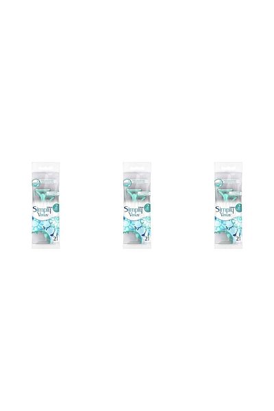 Gillette Simply Venus 2 Disposable Women's Razor 2 Pack 3 Pack