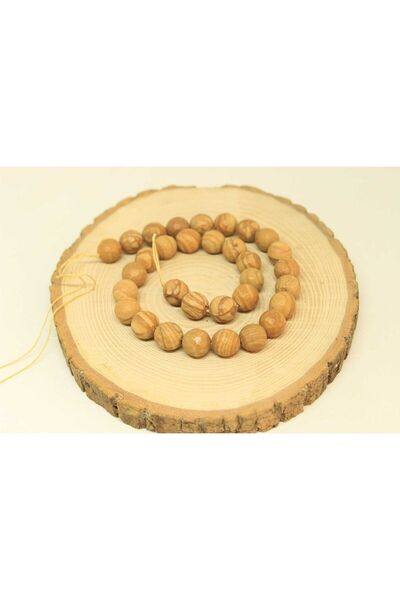 Yasamtohumu Dužina narukvice od jaspis kamenja - pola niza 11,5-12 mm (25840)...