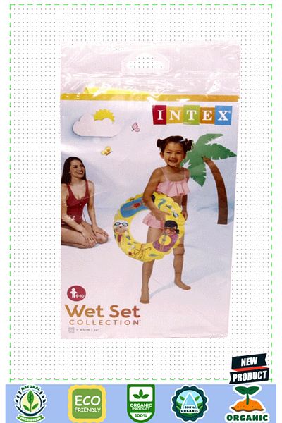 OMZ Is59242 Transparent Printed Bagel 61cm- Girl Boy Toys Educational Toys