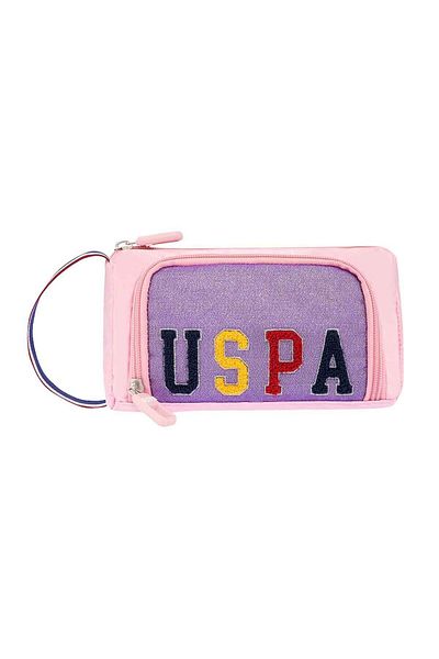 U.S. Polo Assn. Μολυβοθήκη Η.Π.Α. Polo Pink Purple - PLKLK24272