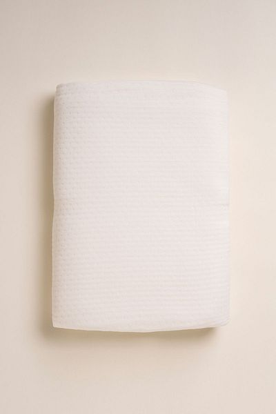 Penelope Mila Series - 100% Viscose Double Pique 220X240 cm Ecru