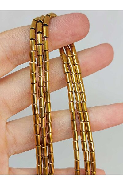 Yasamtohumu Piatra hematită este de 2,5*5 mm (49656) jumătate de șuviță, lung...